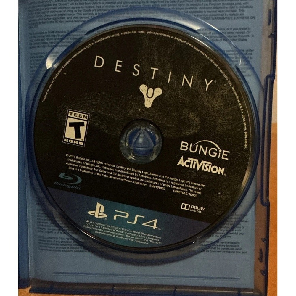 Destiny PlayStation 4 PS4, No Manual And Not Tested - Picture 4 of 5